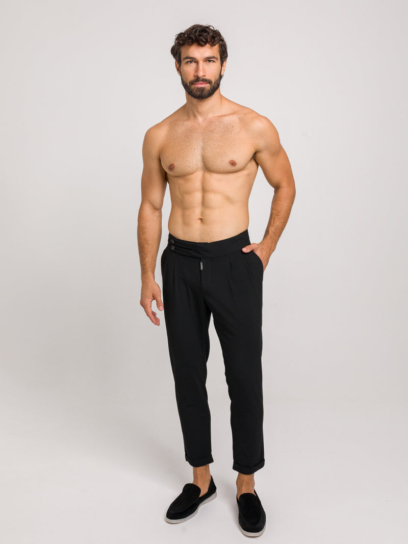 PARIS BLACK TROUSERS