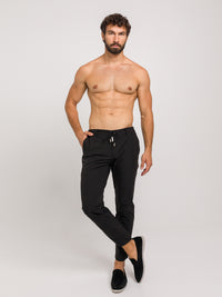LUXURY BLACK TROUSERS