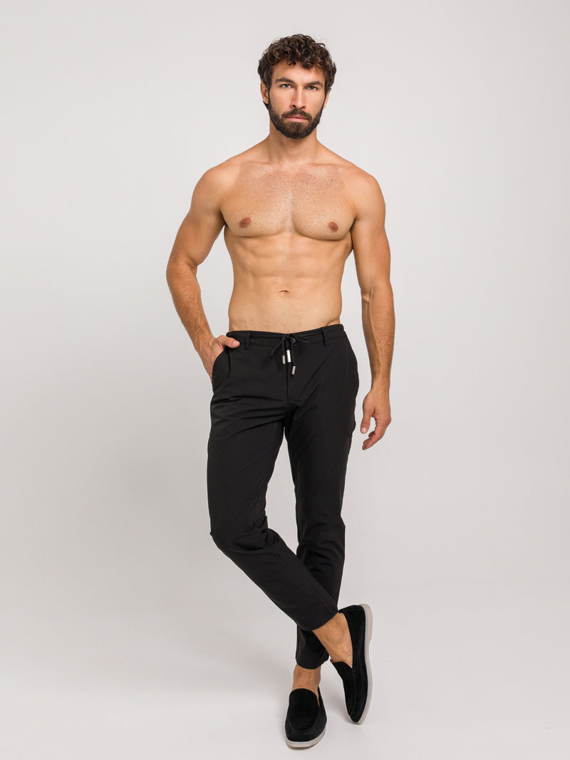 LUXURY BLACK TROUSERS