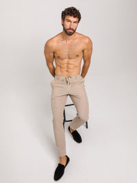 LUXURY IVORY TROUSERS