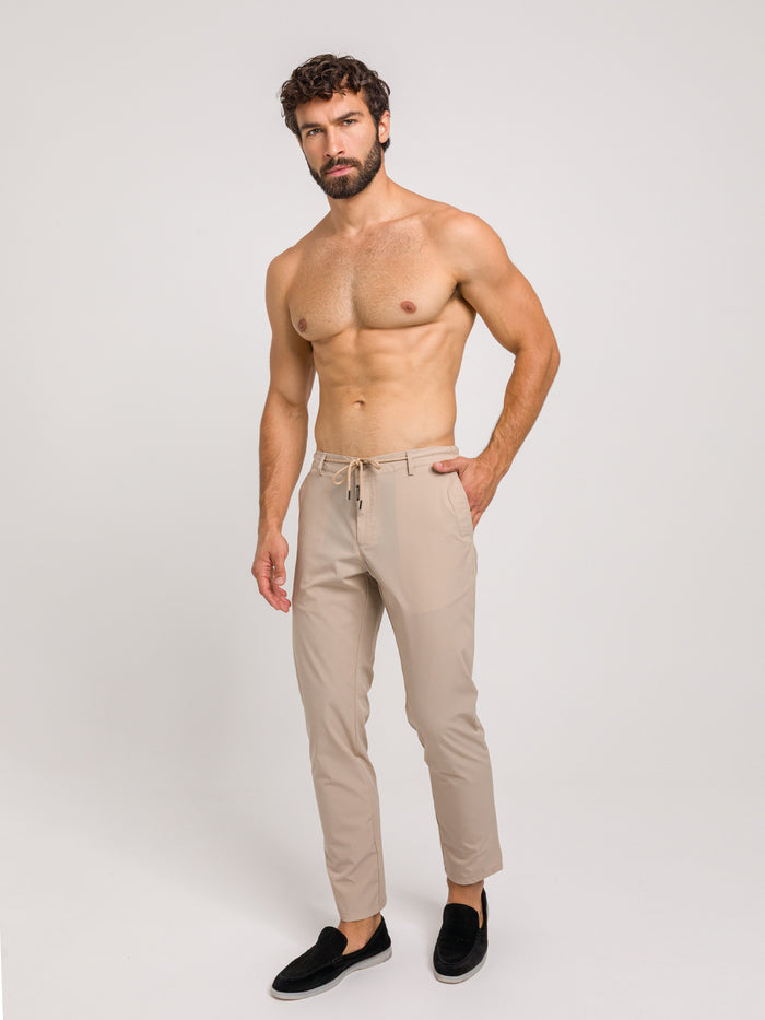 LUXURY IVORY TROUSERS