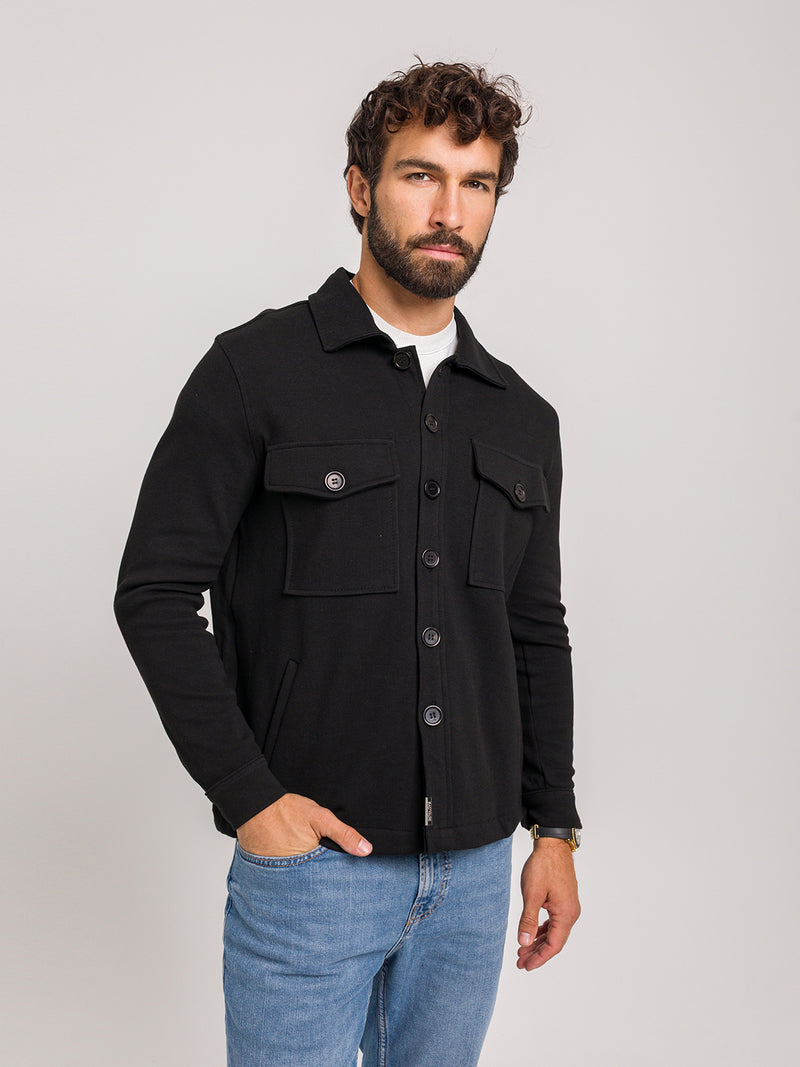 ATHLETE OVERSHIRT BLACK