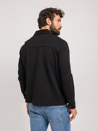 ATHLETE OVERSHIRT BLACK