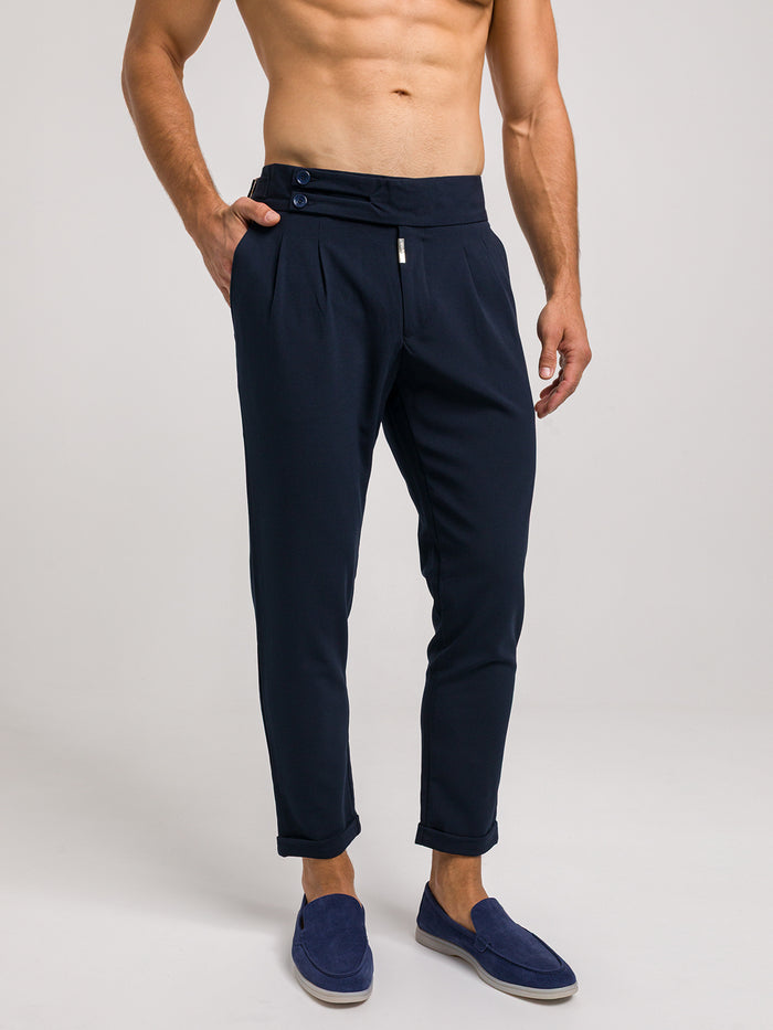 PARIS NAVY BLUE TROUSERS