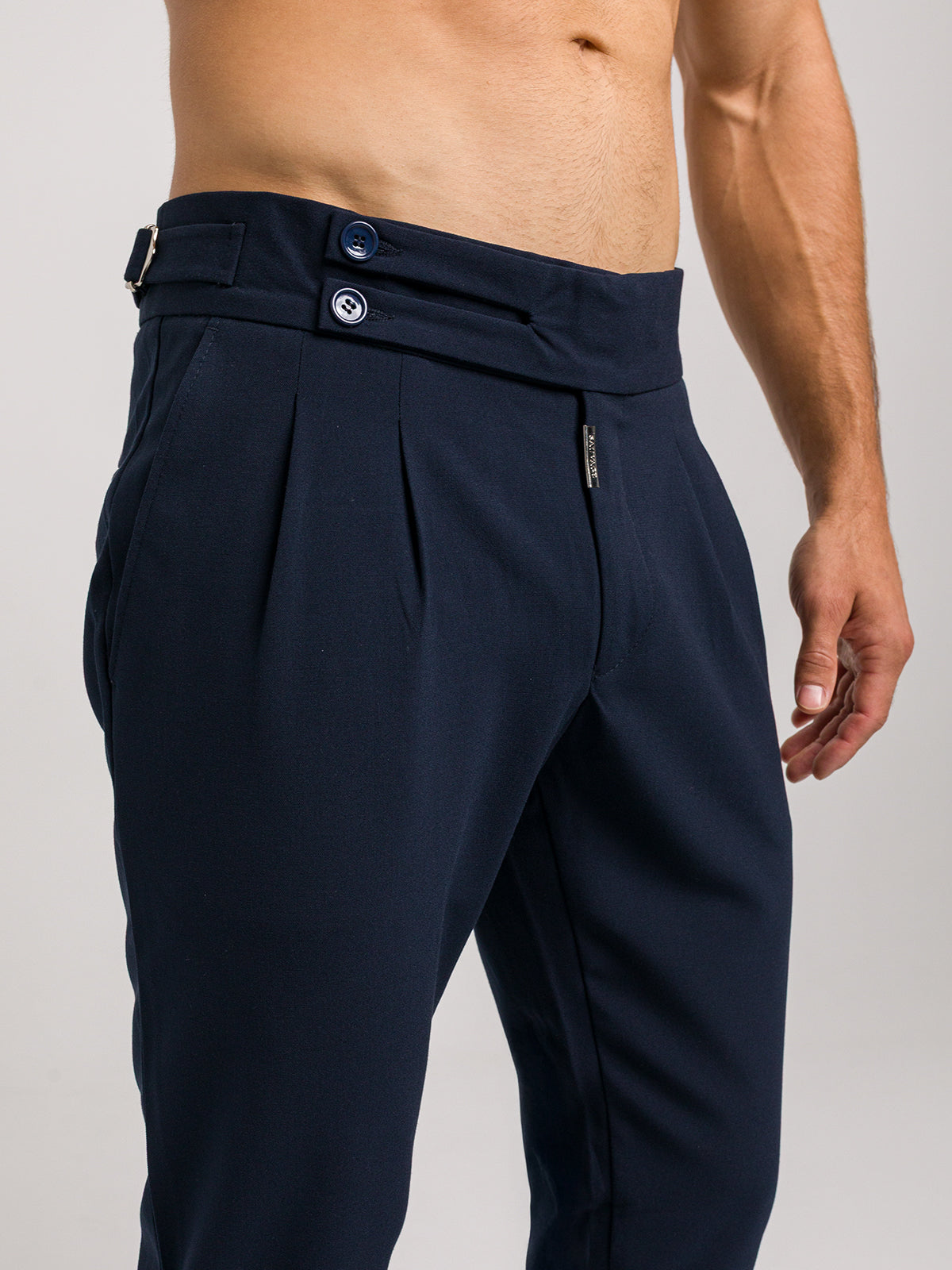 PARIS NAVY BLUE TROUSERS