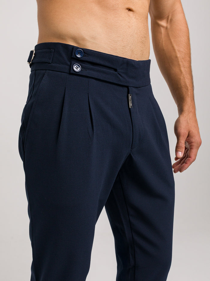PARIS NAVY BLUE TROUSERS