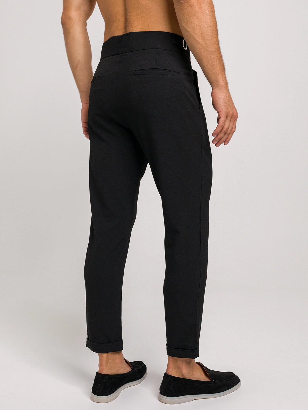 SPODNIE PARIS CZARNE