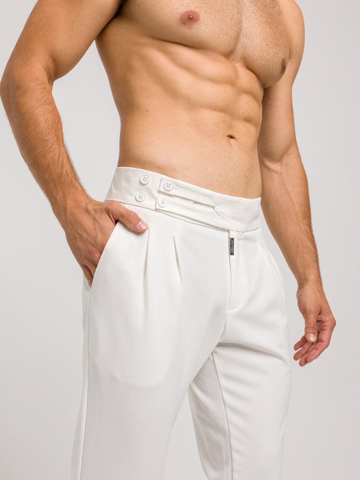 PARIS WHITE TROUSERS