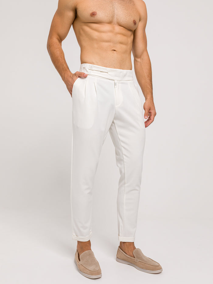 PARIS WHITE TROUSERS