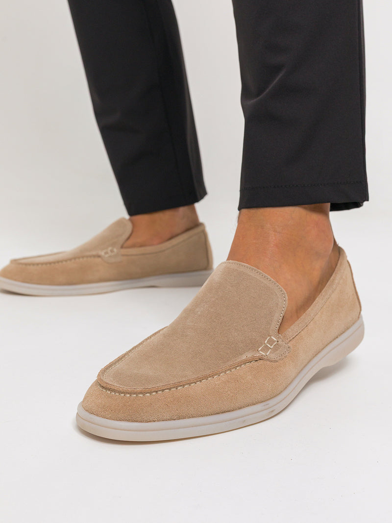 MOKASYNY SUMMER WALKER BEŻOWE