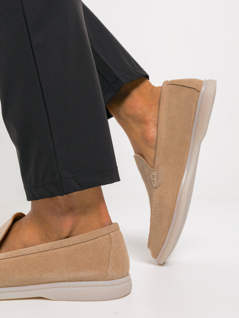 MOKASYNY SUMMER WALKER BEŻOWE