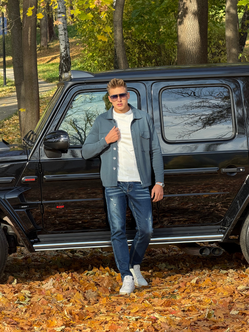 KOSZULA WIERZCHNIA ATHLETE MORSKA