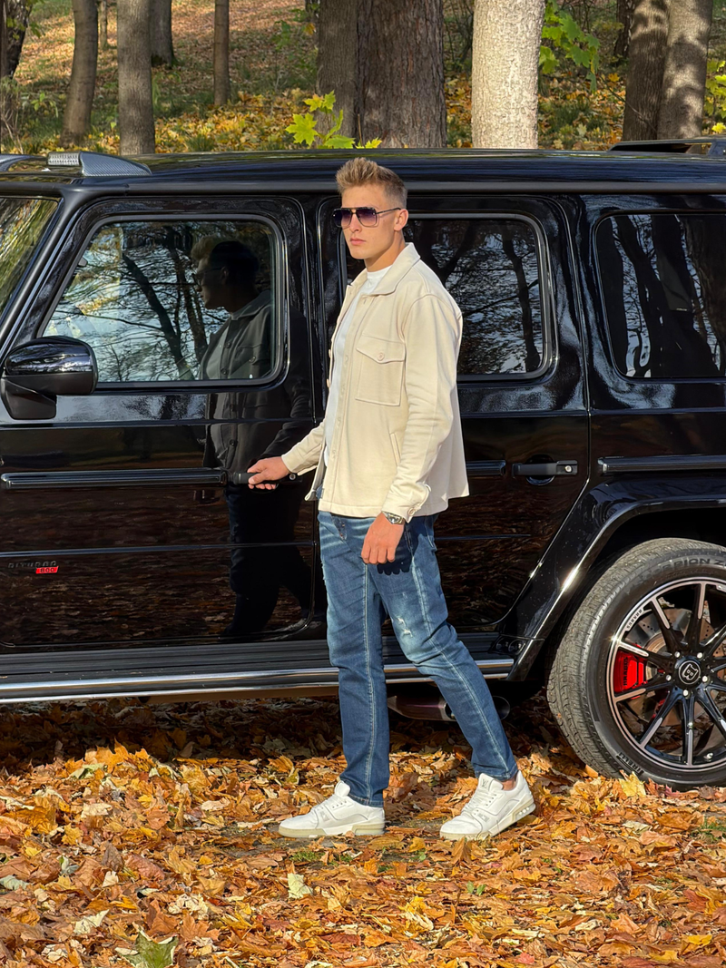 KOSZULA WIERZCHNIA ATHLETE BEŻOWA