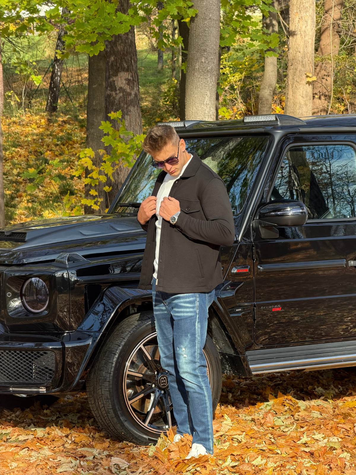 KOSZULA WIERZCHNIA ATHLETE CZARNA