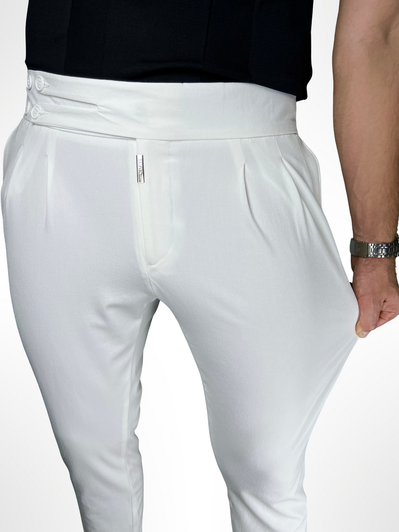 PARIS WHITE TROUSERS