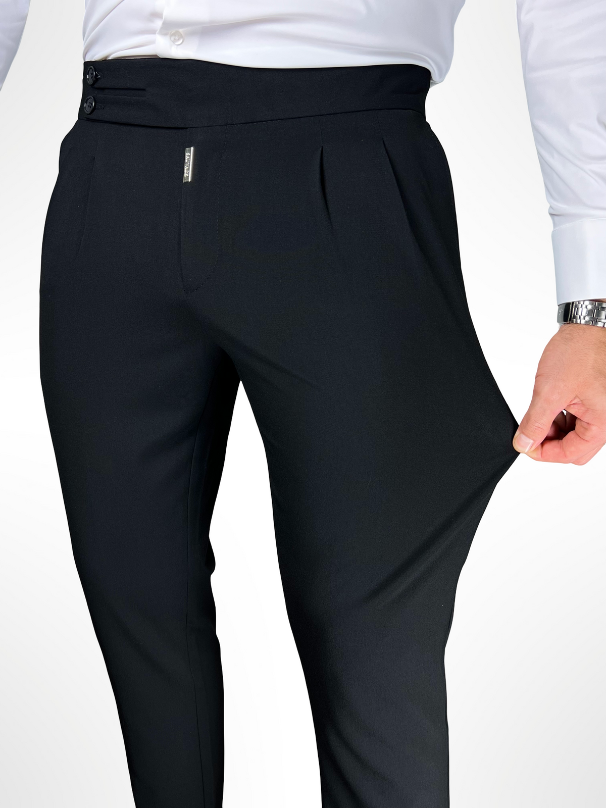 PARIS BLACK TROUSERS